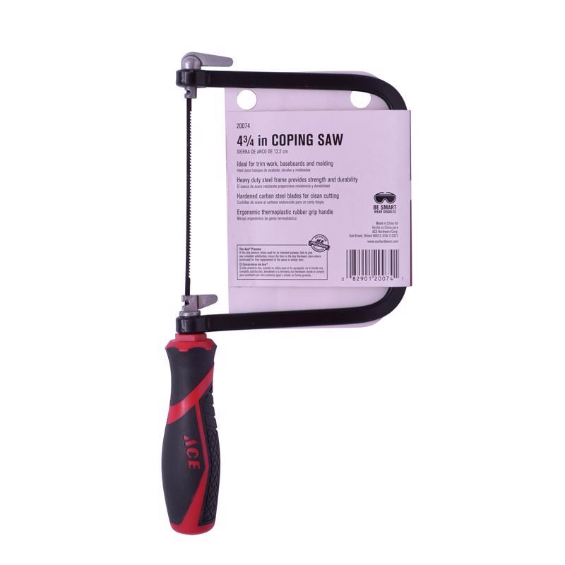 Ace 4 in. Steel Coping Saw 1 pc