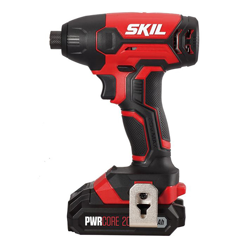 SKIL 20V PWR CORE Cordless Brushed 2 Tool Drill/Driver and Impact Driver Kit