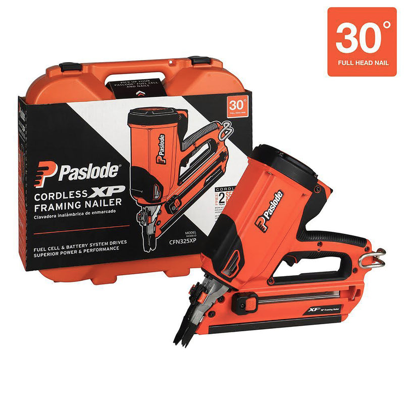 Paslode CFN325XP Framing Nailer, Battery Included, 7.4 VDC, 2150 mAh, 1 Nail Strip + 5 Fasteners Magazine