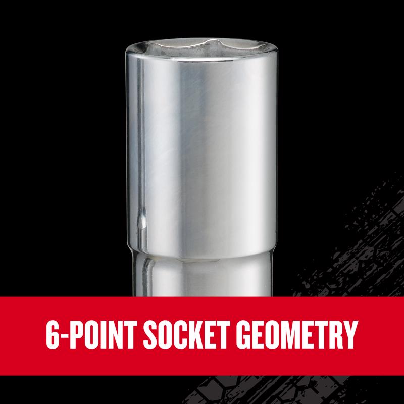 Craftsman V-Series 1/2 in. drive SAE 6 Point Deep Socket Set 13 pc