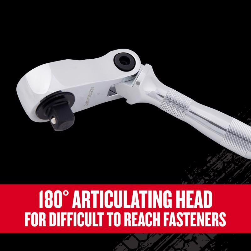 Craftsman V-Series 3/8 in. drive Flex Head Ratchet 96 teeth