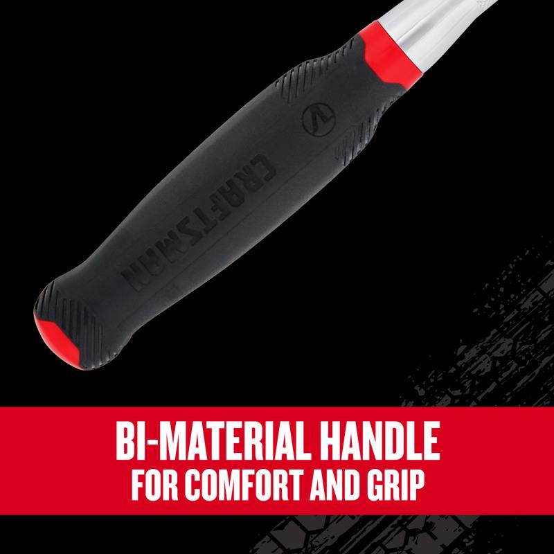 Craftsman V-Series 1/2 in. drive Comfort Grip Flex Head Ratchet 96 teeth