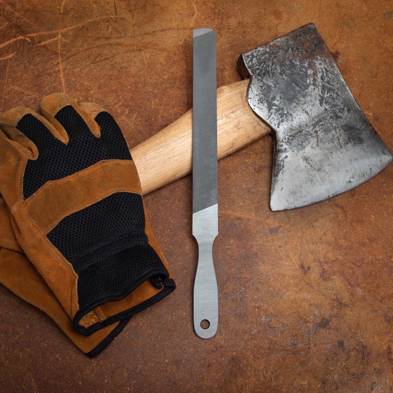 Crescent Nicholson 8 in. L Steel Rectangular Double/Single Cut Axe File 1 pc