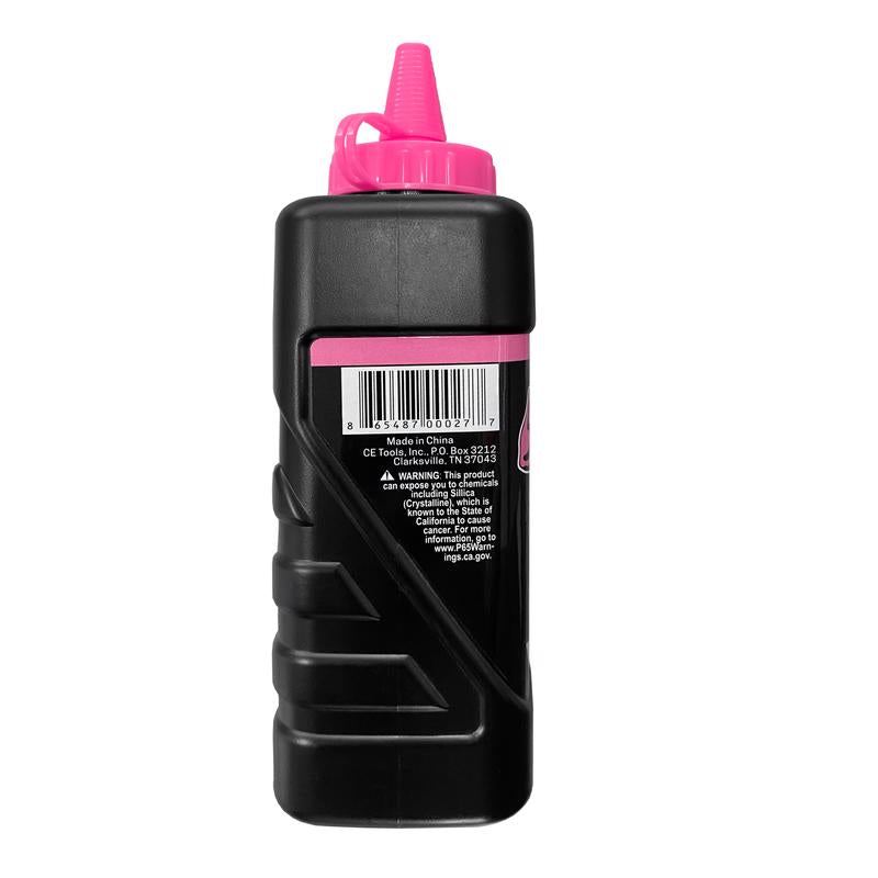 CE Tools 10 oz Standard Extreme Visibility Marking Chalk Fluorescent Pink 1 pk