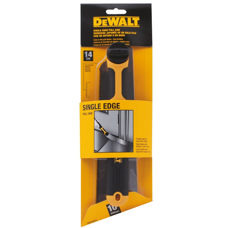 DeWalt 10 in. Single Edge Pull Saw 14 TPI Fine 1 pc