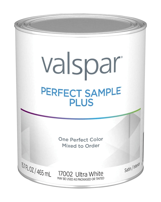 Valspar 028.0017002.004 All Purpose Paint, Ultra White, 16 oz