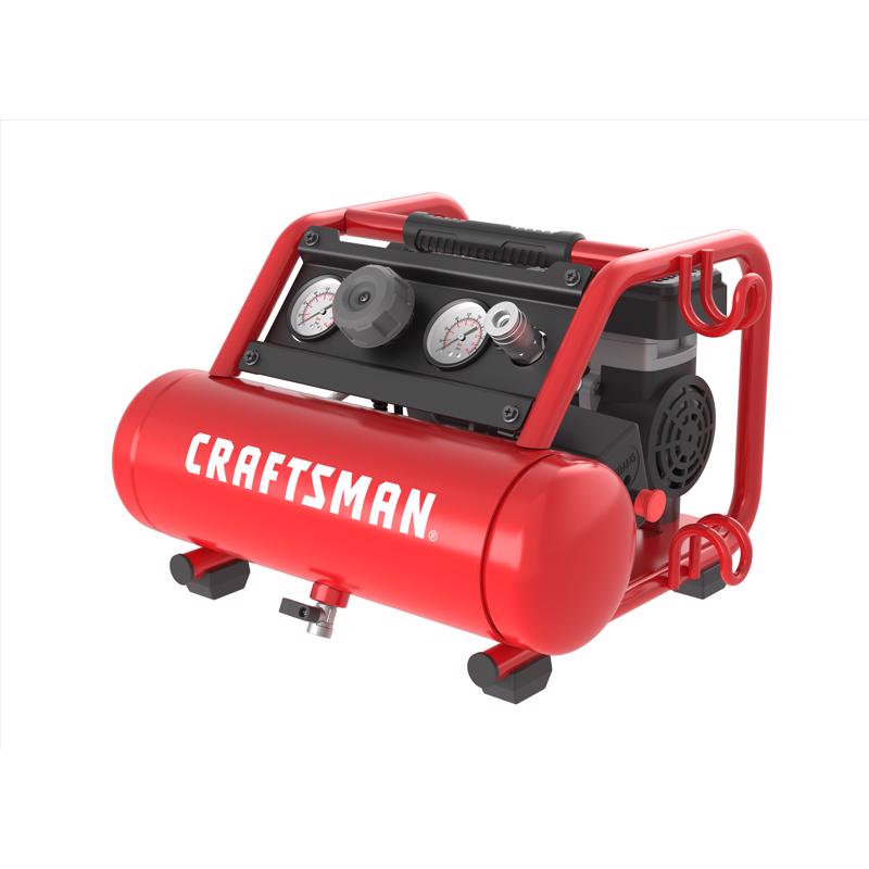 Craftsman 1 gal Horizontal Portable Air Compressor 125 psi 0.5 HP