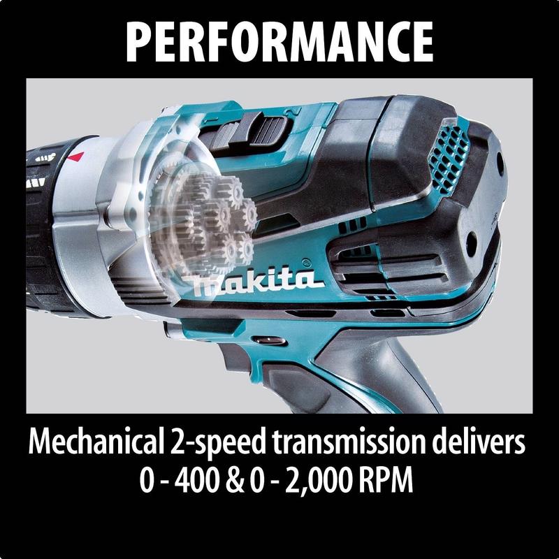 Makita 18V LXT 1/2 in. Brushed Cordless Hammer Drill/Drive Tool Only