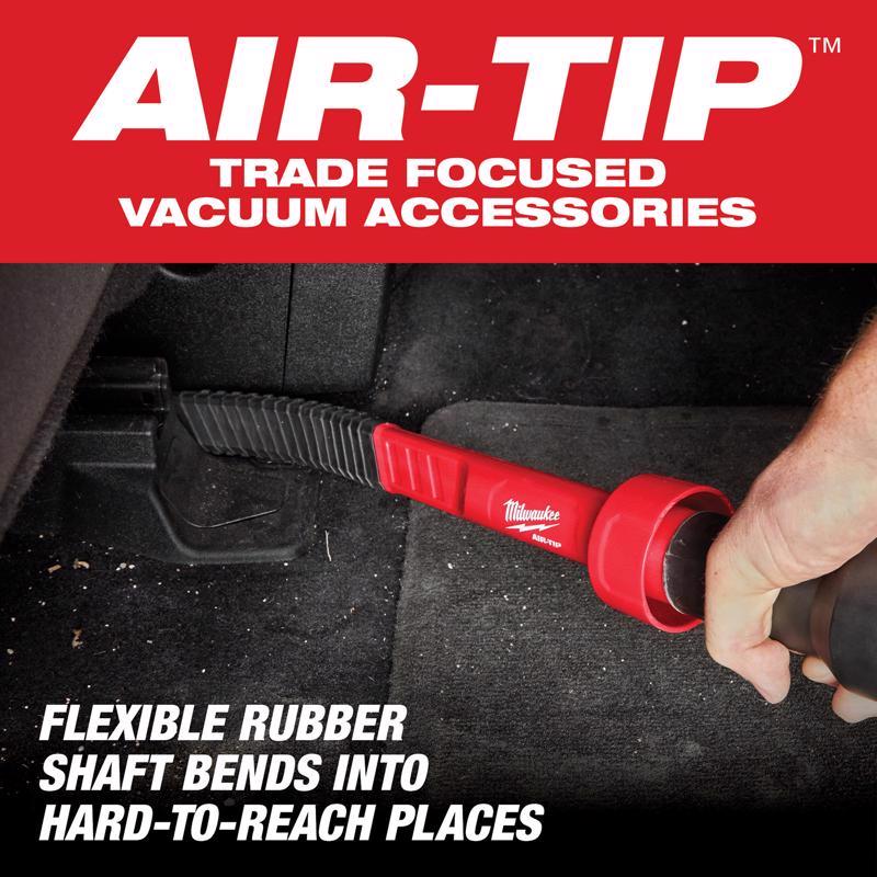 Milwaukee AIR-TIP 1-1/4 in. - 2-1/2 in. Automotive Kit W/Crevice Tools, Utility Nozzle and Bag For W