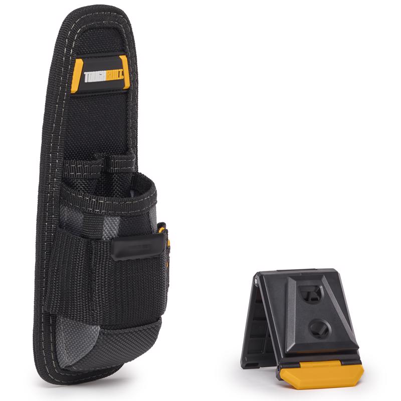 ToughBuilt 3.5 in. W X 9.25 in. H Polyester Utility Pouch 6 pocket Black 1 pc