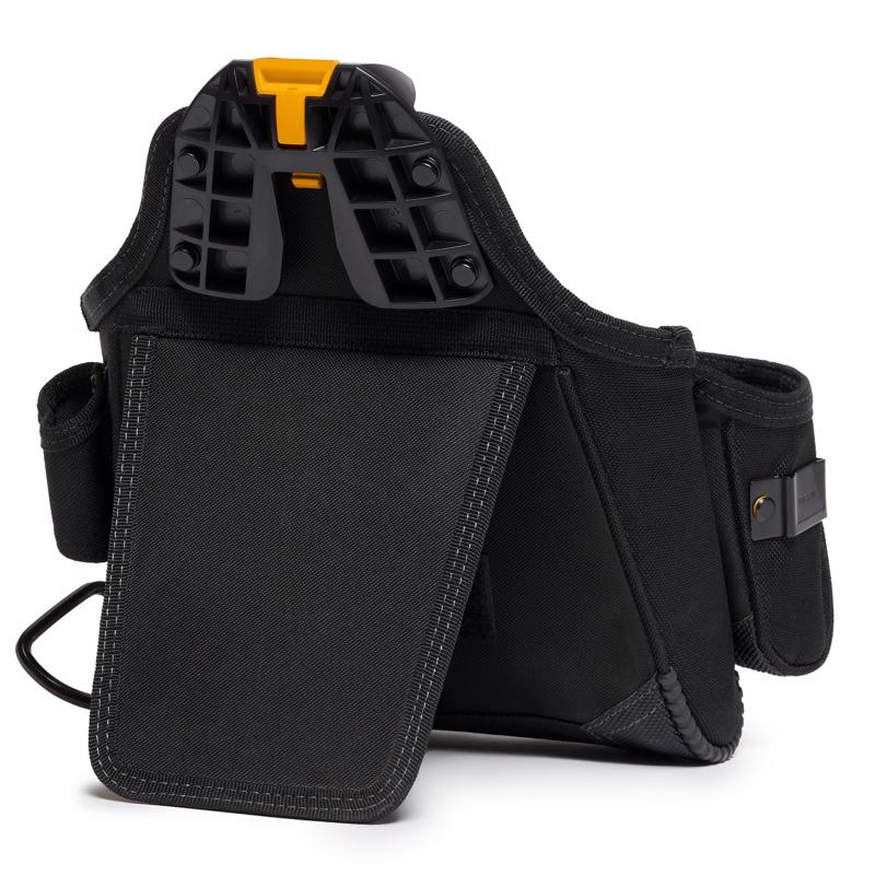 ToughBuilt 13.75 in. W X 13.25 in. H Polyester Framer Tool Pouch 9 pocket Black 1 pc