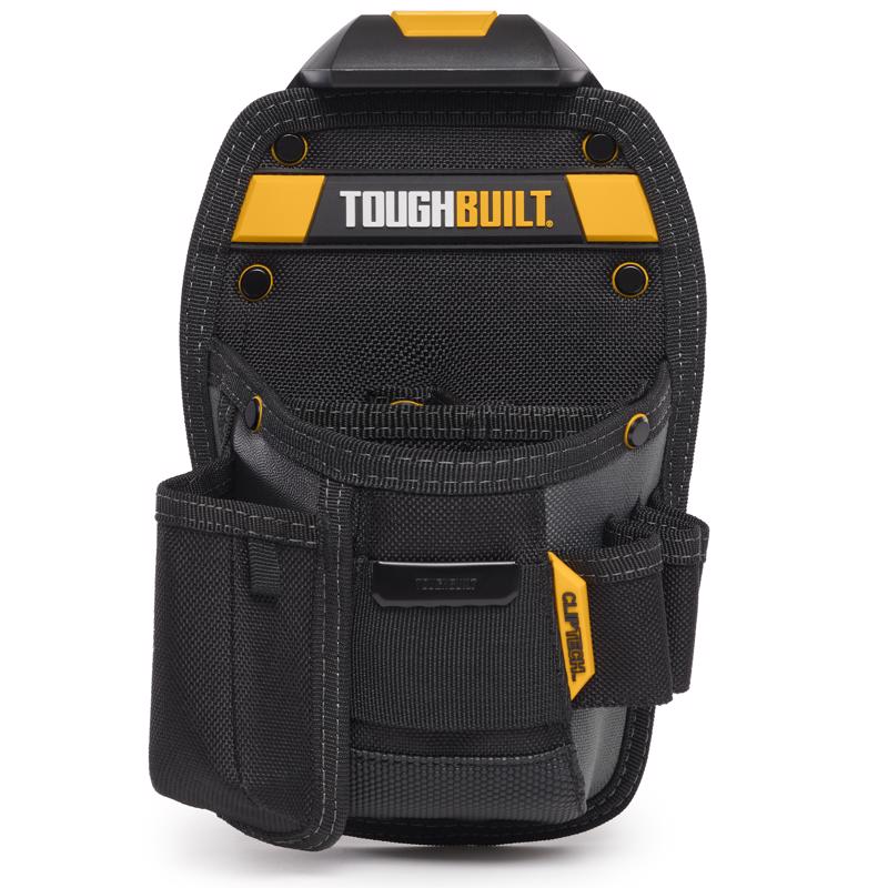 ToughBuilt 6.75 in. W X 10.24 in. H Universal Pouch/Utility Knife Pocket 8 pocket Black/Yellow 1 pc