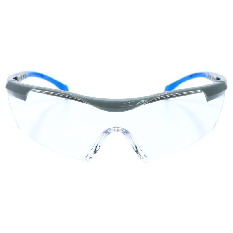 General Electric 01 Series Impact-Resistant Safety Glasses Clear Lens Blue Frame 1 pk