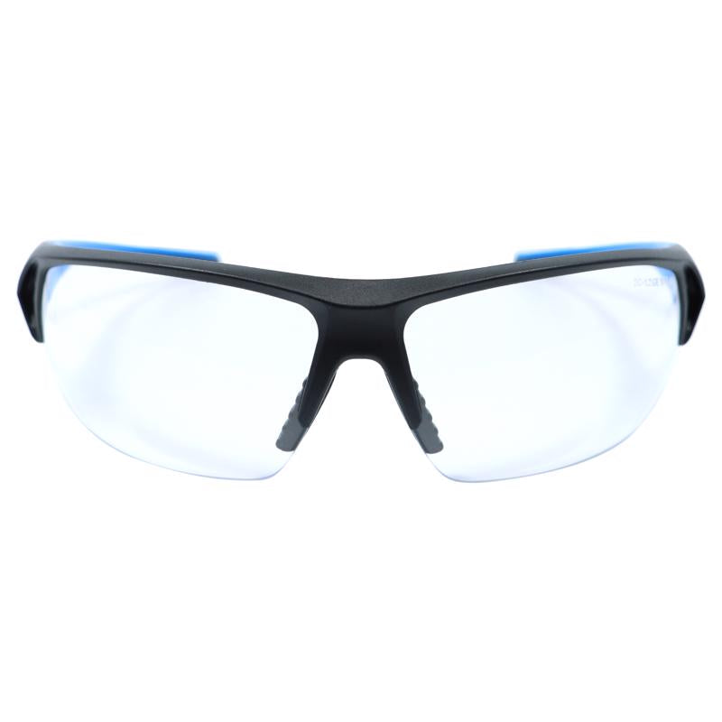 General Electric 06 Series Anti-Fog Impact-Resistant Safety Glasses Clear Lens Black/Blue Frame 1 pk