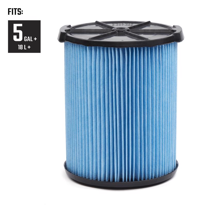 Craftsman 6.75 in. D Fine Dust Wet/Dry Vac Cartridge Filter 5-20 gal 2 pc