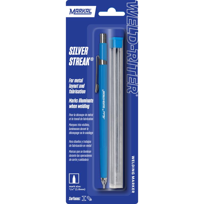 Markal Silver-Streak Holder w/Starter Lead 1 pc, Pack of 6