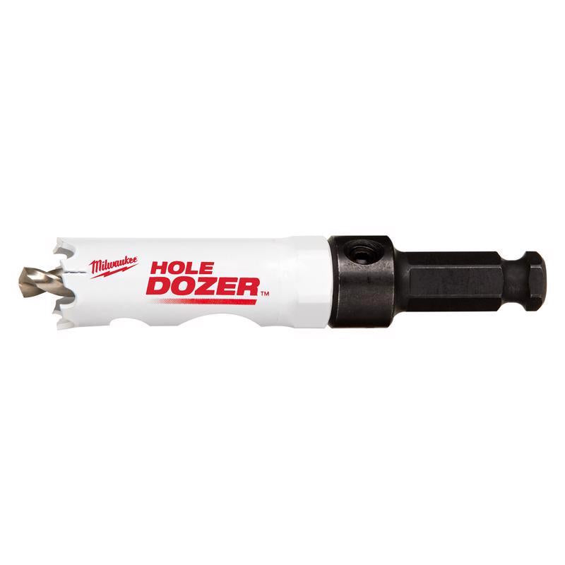 Milwaukee Hole Dozer 3/4 in. Bi-Metal Hole Saw with Arbor and Pilot Bit 1 pk, Pack of 2