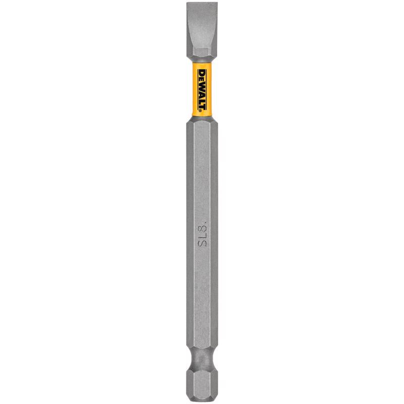 DeWalt Max Fit Slotted #8 X 3.5 in. L Screwdriver Bit Steel 1 pk