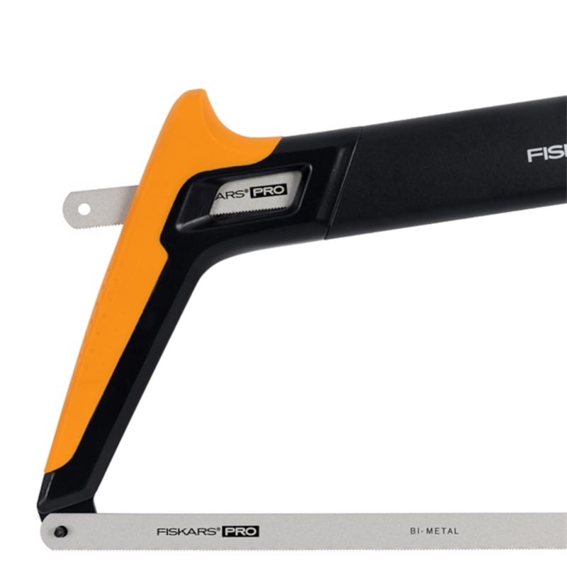 Fiskars TrueTension 12 in. Bi-Metal Hacksaw Black/Yellow 1 pc