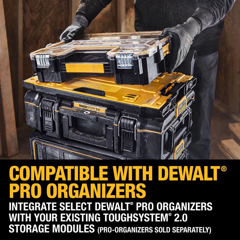 DeWalt ToughSystem 2.0 21 in. Adapter Plate Black/Yellow