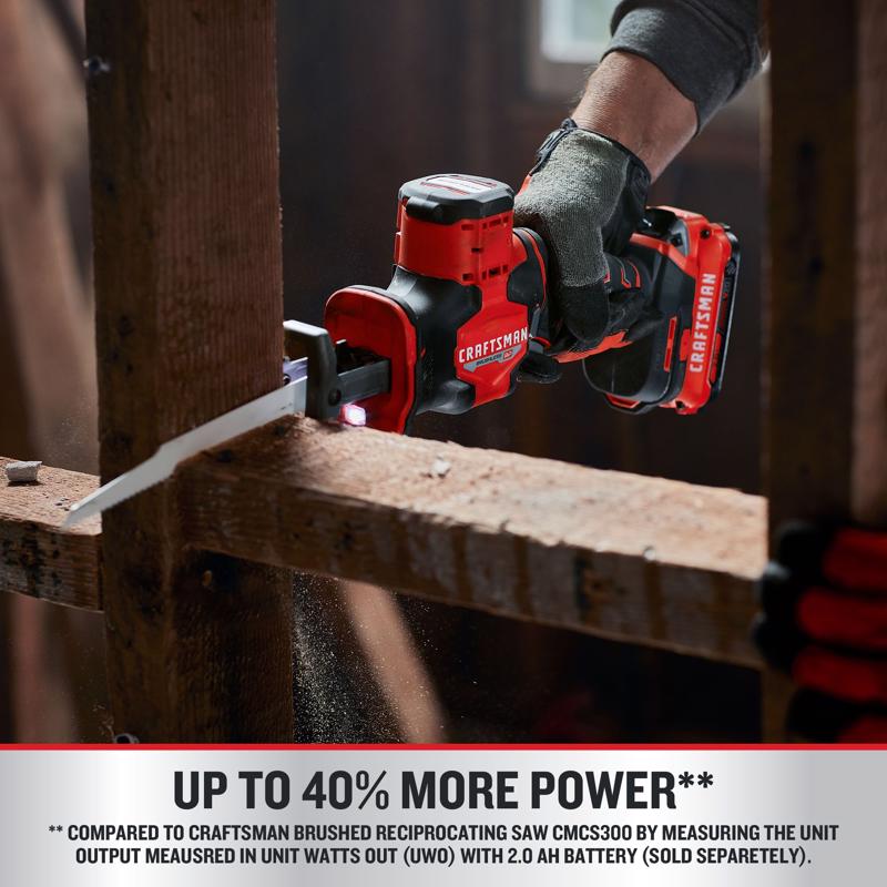 Craftsman V20 RP Cordless Brushless Compact Reciprocating Saw Tool Only