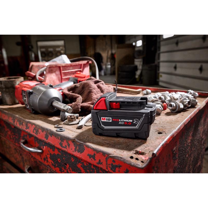 Milwaukee M18 RedLithium 5 Ah Lithium-Ion Battery 1 pc