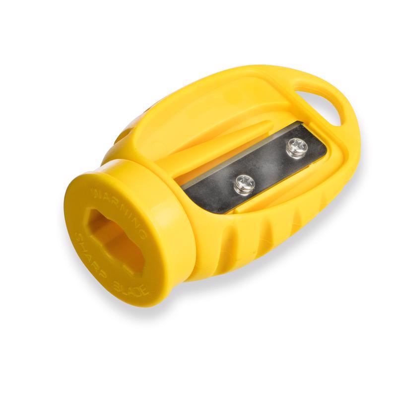 C.H. Hanson 9.37 in. L Carpenter Pencil Sharpener Yellow 1 pc, Pack of 10