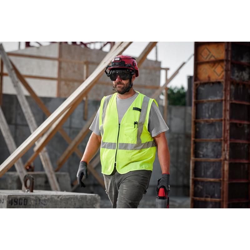 Milwaukee Reflective Class 2 Safety Vest High Visibility Yellow 2X/3X