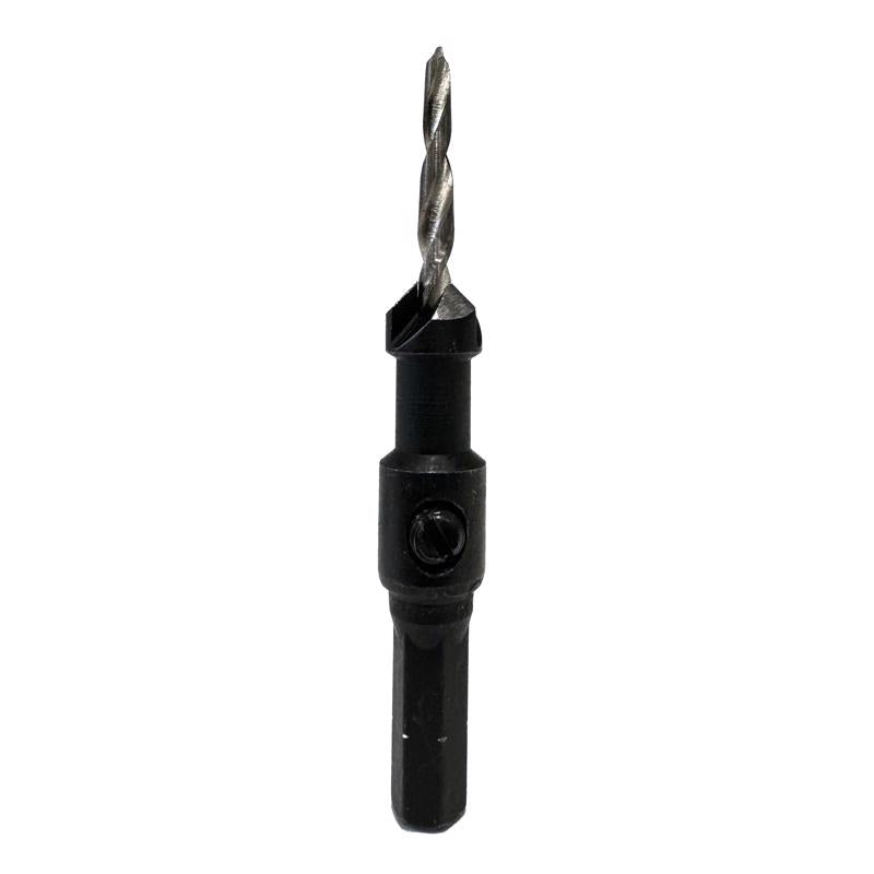 Richelieu Mibro 8 X 2.75 in. L Steel Screw Pilot Pilot Drill Bit Straight Shank 1 pk