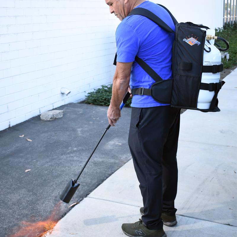 Flame King 10 lb Weed Burner Weed Torch Kit Steel 3 pc Propane