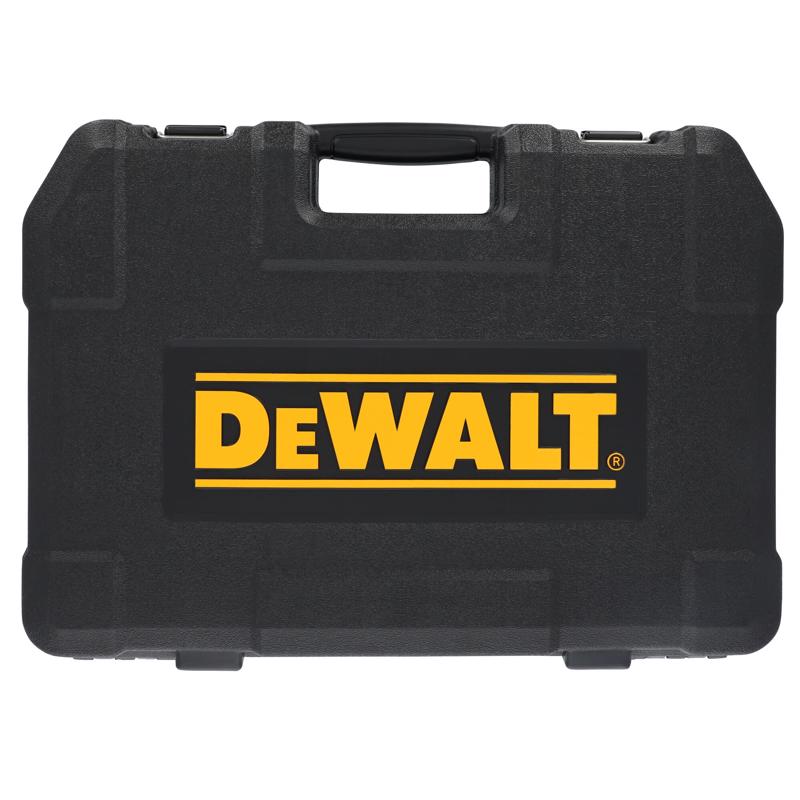 DeWalt 1/4 and 3/8 in. drive Metric/SAE Mechanic's Tool Set 142 pc