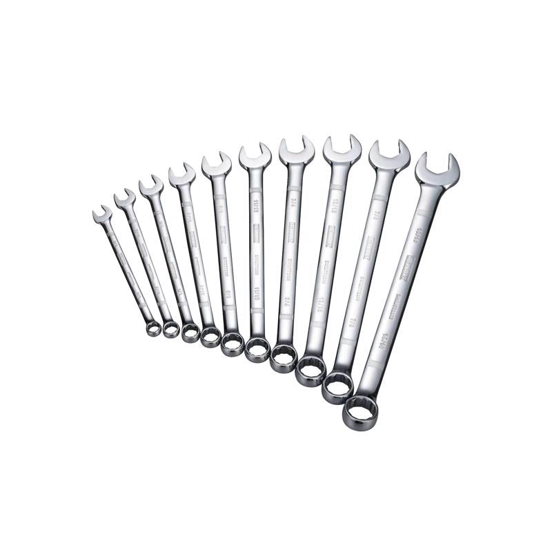 DeWalt SAE Combination Wrench Set 10 pc