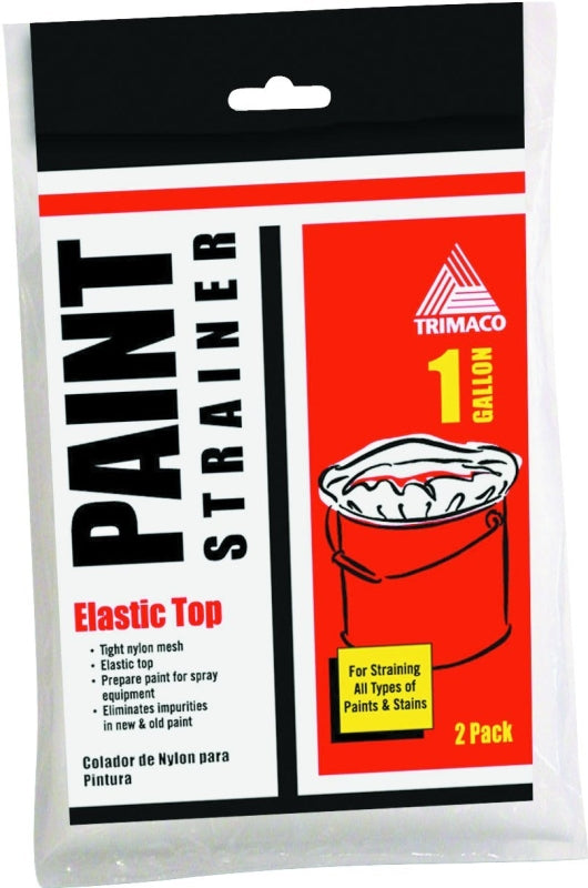 Trimaco 11522 Series Paint Strainer Bag, 1 gal Capacity, 600 um