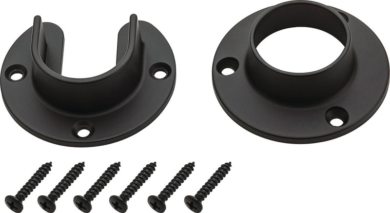National Hardware V8600 Series S822-081 Closet Flange Set, Zinc, Oil-Rubbed Bronze