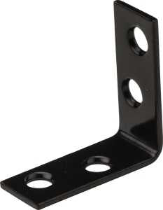 National Hardware 115BC Series N266-480 Corner Brace, 1-1/2 in L, 5/8 in W, 1-1/2 in H, Steel, 0.08 in Thick Material