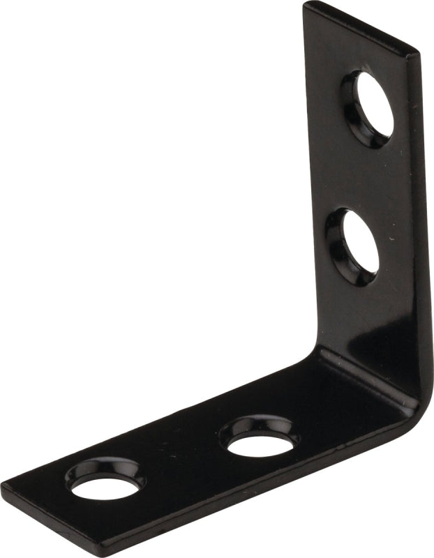 National Hardware 115BC Series N266-480 Corner Brace, 1-1/2 in L, 5/8 in W, 1-1/2 in H, Steel, 0.08 in Thick Material