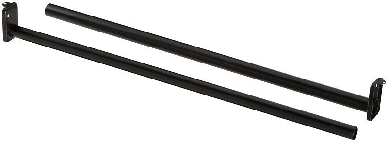 National Hardware S840-231 Closet Rod, 1 in Dia, 48 to 72 in L, Steel, Oil-Rubbed Bronze
