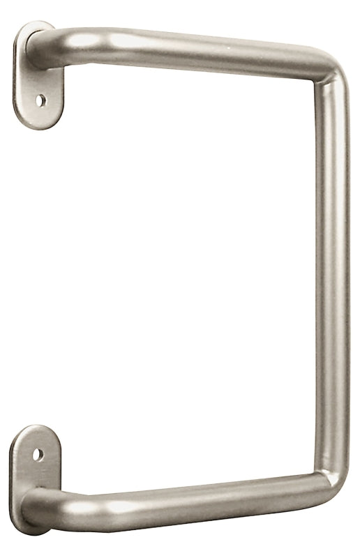 National Hardware N700-104 Troy Pull, 6-3/32 in W, 5/8 in D, 8 in H, Steel, Satin Nickel