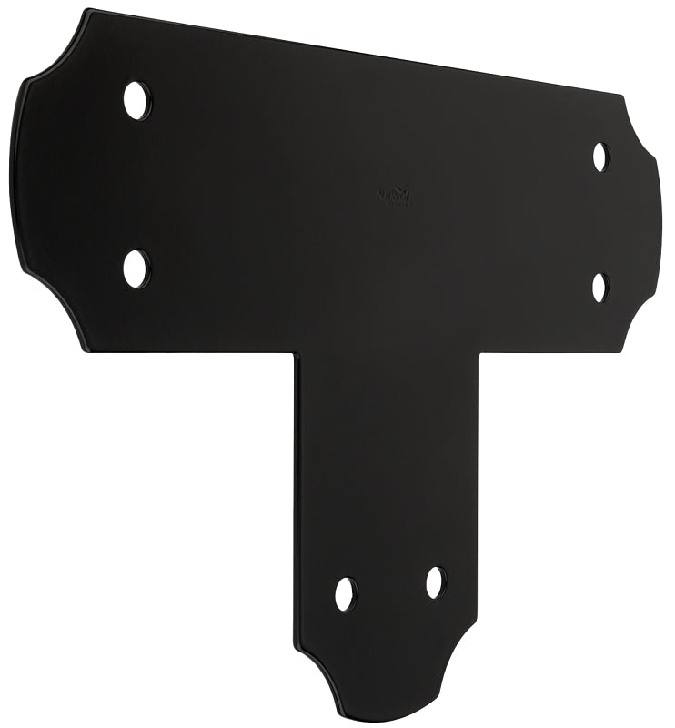 National Hardware Hartley Series N800-013 T-Strap, 17-1/2 in L, 11-1/4 in W, Steel, Storm Shine Powder-Coated
