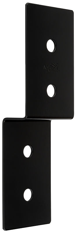 National Hardware Indio Series N800-204 Joist Tie, 10 in L, 3 in W, Steel, Storm Shine Powder-Coated