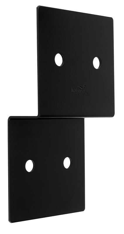 National Hardware Indio Series N800-209 Joist Tie, 9-1/2 in L, 5 in W, Steel, Storm Shine Powder-Coated