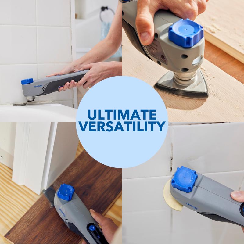 Dremel 12V Blueprint 2 amps Cordless Oscillating Multi-Tool Kit (Battery & Charger)