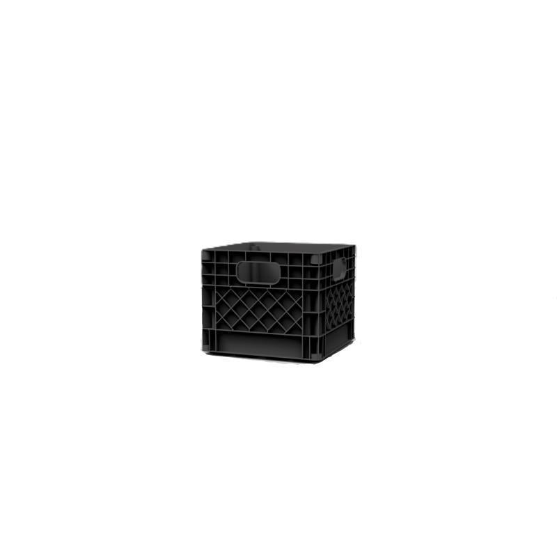 Organize-it Black Miniature Storage Bin 5.5 in. H X 6.5 in. W X 6.5 in. D Stackable, Pack of 8