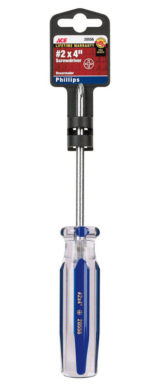 Ace No. 2 X 4 in. L Phillips Screwdriver 1 pc, Pack of 3