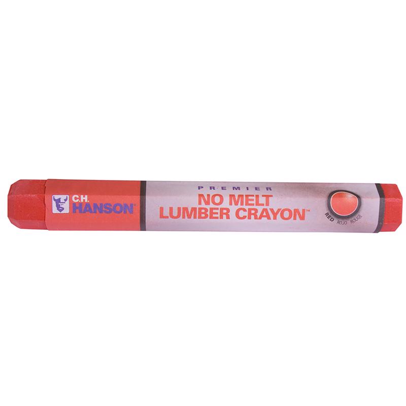 C.H. Hanson 4.5 in. L Lumber Crayon Red 1 pc, Pack of 12