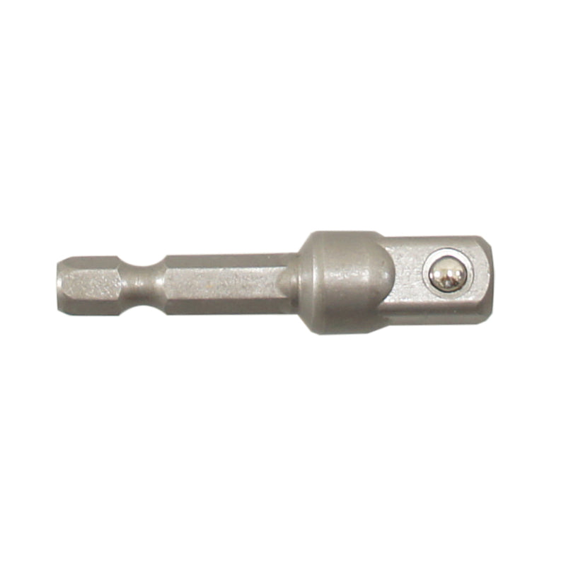 Best Way Tools Hex/Square 1/4 in. X 2 in. L Socket Adapter Carbon Steel 100 pc