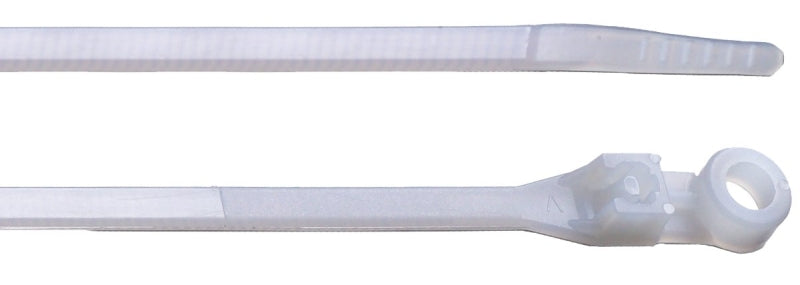 Gardner Bender 48-308 Cable Tie, 2 in Max Bundle Dia, Nylon, Natural, Screw Mounting