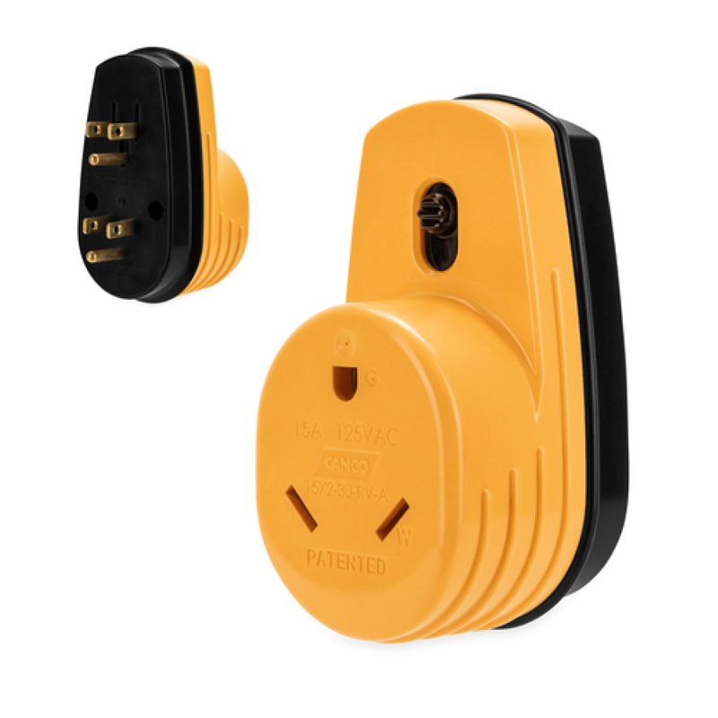 PowerGrip 55225 Adapter, 15, 30 A, 125 V