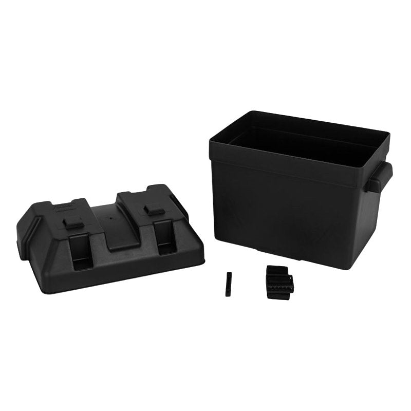 Camco USA 55362 Standard Battery Box, Polypropylene, Black