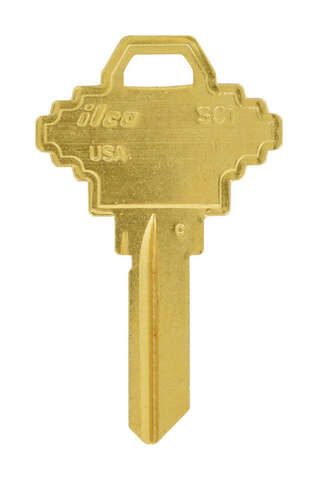 HILLMAN Traditional Key House/Office Universal Key Blank Single, Pack of 10